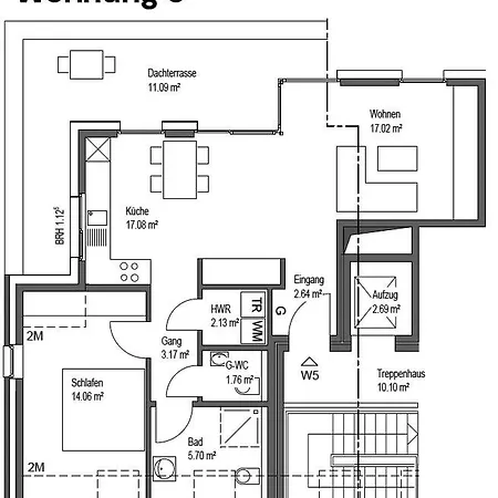 Apartmán Helle Dachgeschosswohnung In Bockhorn, Lk Friesland